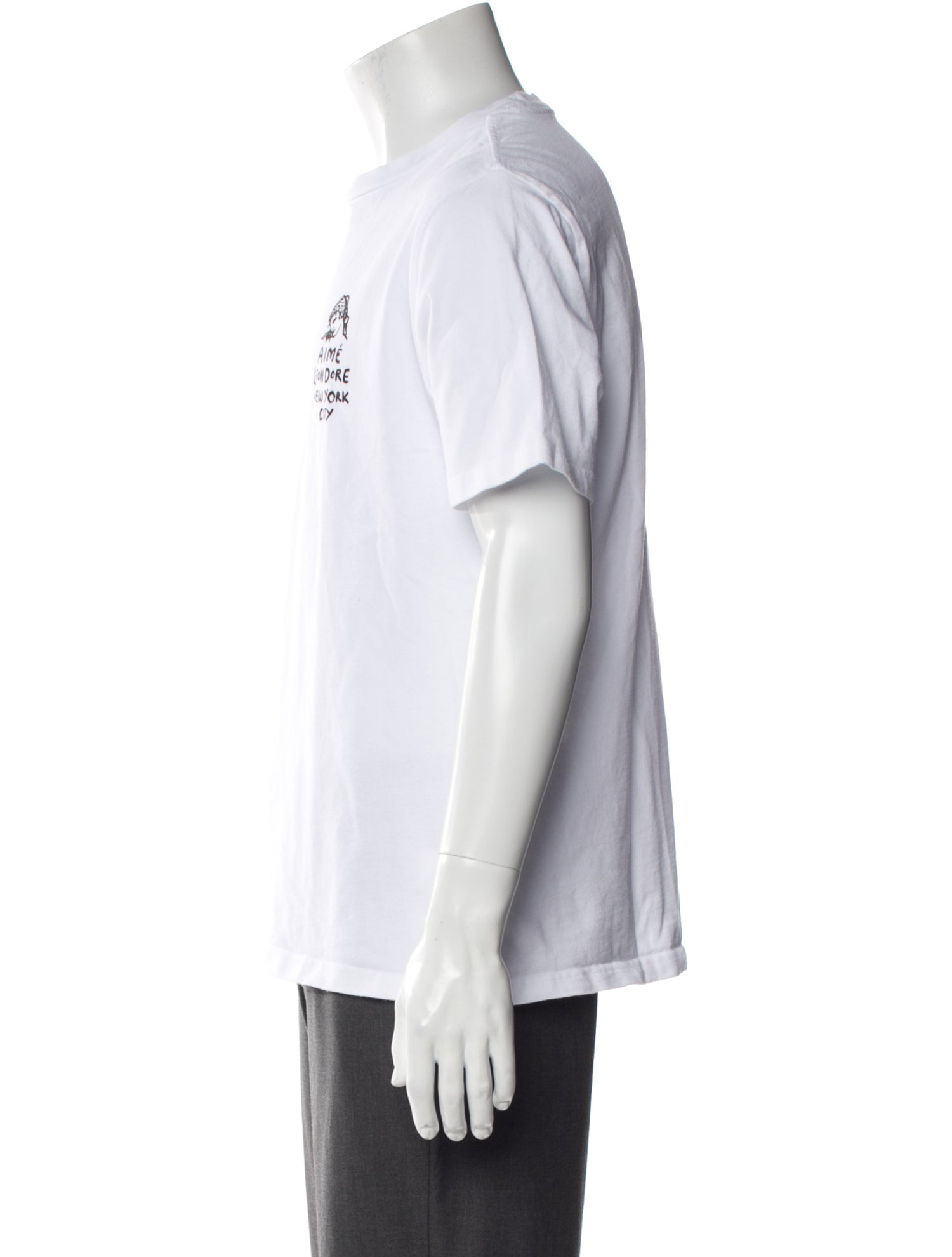 Aimé Leon Dore Graphic Print Crew Neck T-Shirt